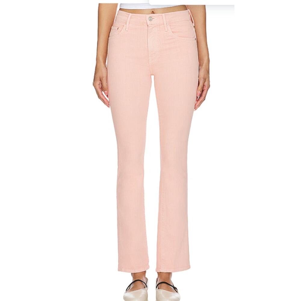 NWT MOTHER SUPERIOR The Insider Hover Peach Parfait Sz 27